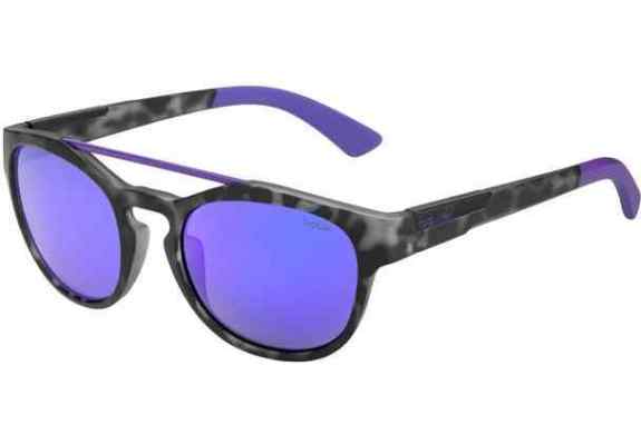 Okulary przeciwsłoneczne Bolle Boxton Matte Black Tortoise Violet Cat. 3