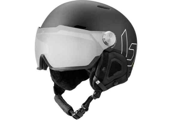 Bolle Kask Narciarski MIGHT VISOR PREMIUM MIPS Black Matte 1 Photochromic Cat. 1-3