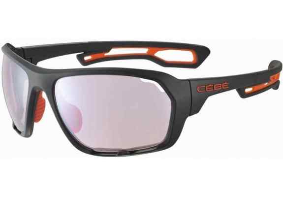 Cébé Sportowe Okulary Przeciwsłoneczne UPSHIFT MATT GREY ORANGE Sensor Vario Rose Cat.1-3 Silver AF
