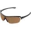 Sportowe okulary przeciwsłoneczne CEBE Fotochrom Eyemax Shiny Black Variochrom Perfo Brown Cat.1-3