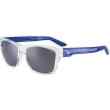 Cébé Sportowe okulary przeciwsłoneczne Hacker Shiny Translucent Clear Blue 1500 Grey PC AR Silver Flash Mirror Cat.3