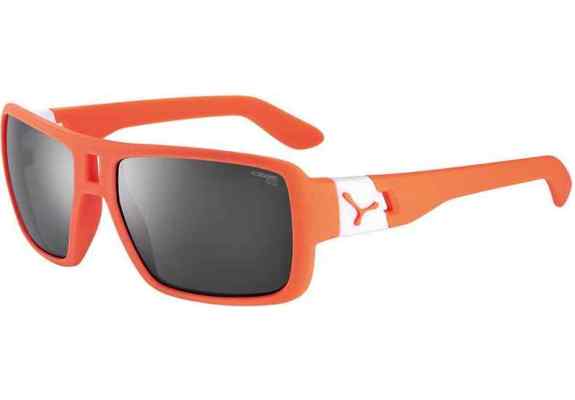 Cébé Sportowe okulary przeciwsłoneczne L.A.M Matt Orange Neon White 1500 Grey PC Cat.3