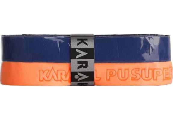 Owijka Karakal PU Super Grip Duo Navy / Orange 1szt.