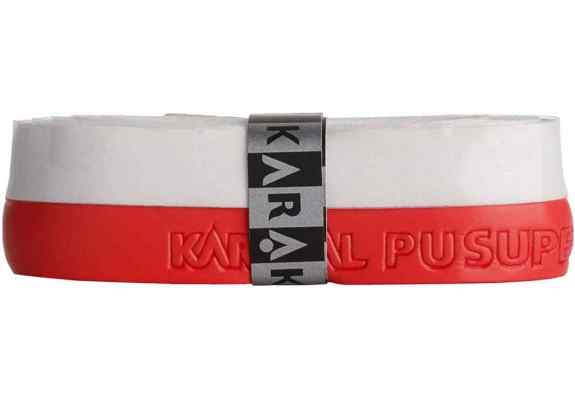 Owijka Karakal PU Super Grip Duo White / Red 1szt.