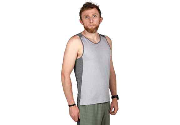 Ultimate Direction Koszulka do biegania Cirrus singlet szara
