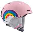 Cébé dziecięcy kask narciarski Bow Matt Pink Powder Rainbow