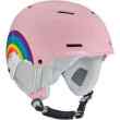 Cébé dziecięcy kask narciarski Bow Matt Pink Powder Rainbow