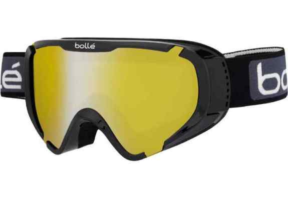 Juniorskie Gogle Narciarskie Bolle Explorer Otg Shiny Black Lemon