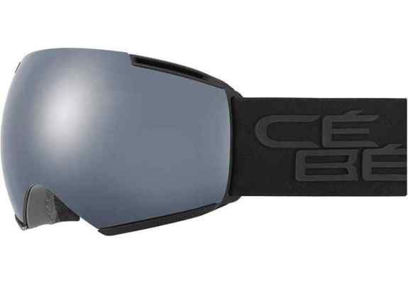 Cébé Gogle narciarskie Icone Full Black Brown Flash Mirror Cat. 3 + Amber Flash Mirror Cat. 1