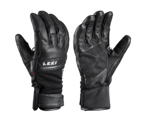 Lekkie rękawice LEKI Trigger D SMU 3D Black-Red