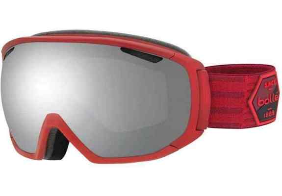 Gogle Bolle Tsar Matte Red Patch Black Chrome Cat. 3
