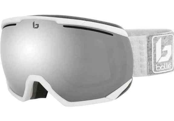 Gogle Bolle Northstar Matte White & Grey Black Chrome Cat. 3