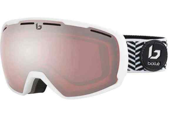 Gogle Bolle Laika Matte White Waves Vermillon Cat. 2