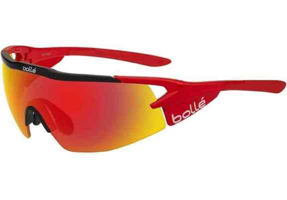 Okulary przeciwsłoneczne Bolle Aeromax Shinny Red Cat.3