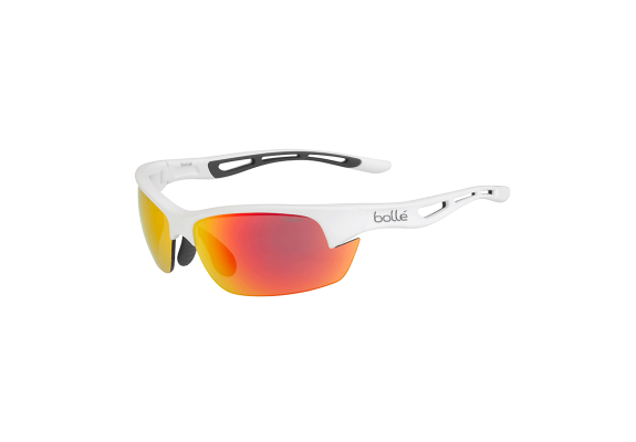 Okulary przeciwsłoneczne BOLT S Matte White/Grey rubber TNS Fire Cat. 3