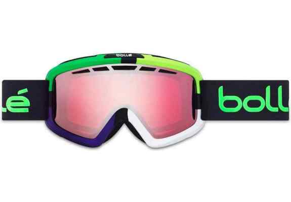 Bolle Gogle Narciarskie Nova II Green Square Vermillon Gun