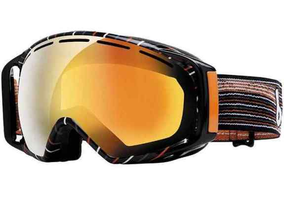 Bolle Gogle Narciarskie Gravity Grey & Orange Waves Fire Orange