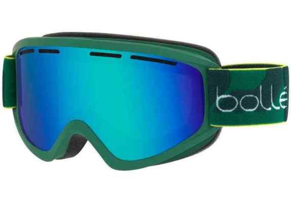 Gogle Bolle Schuss Matt Green Green Emerald Cat.2