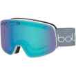Gogle Bolle Nevada Matte White Diagonal Aurora Cat.2