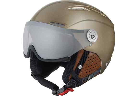 Kask narciarski Bolle Backline Visor Premium Shiny Gold & Cognac 1 Photochromic Cat. 1-2