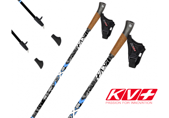 Ultra lekkie kije KV+ Exclusive Clip Black
