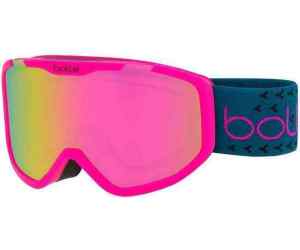 Gogle Juniorskie Bolle Rocket Plus Matte Pink & Blue Rose Gold Cat. 2
