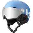 MIGHT VISOR Yale Blue Matte S 52-55cm - Brown Gun Cat 2