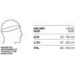 QUIZ VISOR Royal Blue Matte S 52-55cm - Orange Gun Cat 2