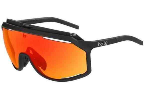 Okulary przeciwsłoneczne Bolle CHRONOSHIELD Matte Black Cat. 2-3