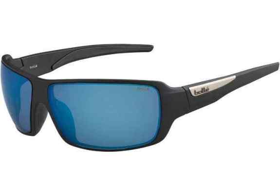 Okulary przeciwsłoneczne Bolle Cary Matte Black Polarized Offshore Blue Cat.3