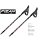 Lekkie kije nordic walking Fizan Lite Flowers