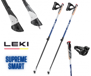 Leki Smart Supreme Blue - najwygodniejsze rozwiązanie na różne nawierzchnie