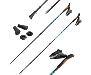 Fizan Speed Blue - lekkie kije do nordic walkingu. Fizan Speed Blue - lekkie kije do nordic walkingu.