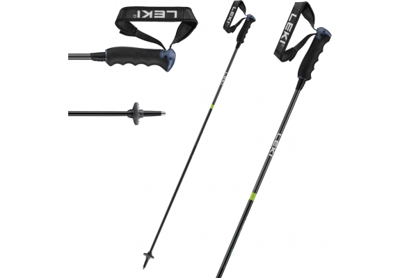 LEKI Kije NEOLITE CARBON green
