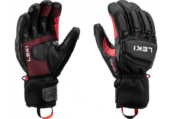 LEKI Griffin Pro 3D (black - red- white)