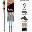 Kije nordic walking Fizan Runner blue