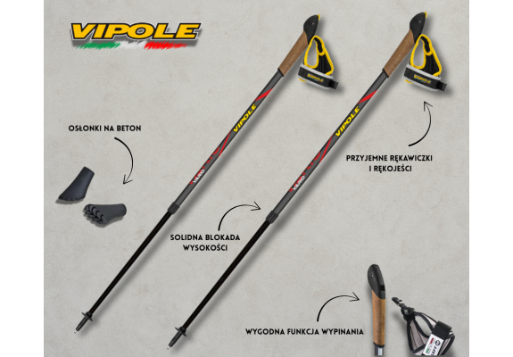 VIPOLE Vario Top Click Red