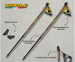 VIPOLE Vario Top Click Red