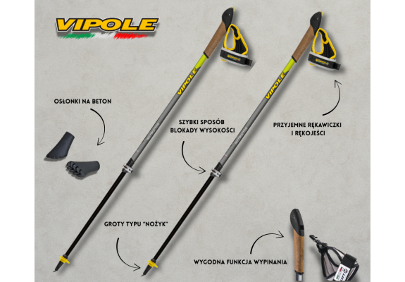 VIPOLE Instructor Carbon Vario QL K.T. Green