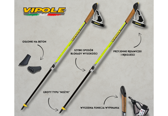 VIPOLE Instructor Vario QL K.T. green (karbon)