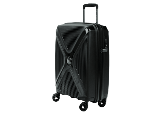 Walizka kabinowa SwissBags Cross-Box 55 cm czarny