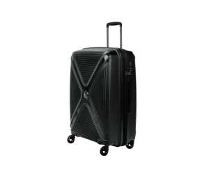 Średnia walizka SwissBags Cross-Box 67 cm czarny
