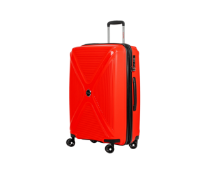 Średnia walizka SwissBags Cross-Box 67 cm czerwony