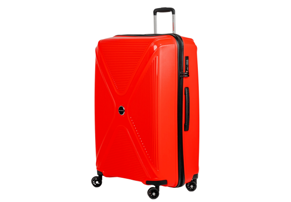 Duża walizka SwissBags Cross-Box 78 cm czerwony