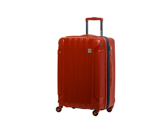 Średnia walizka SwissBags Tourist 65 cm czerwony