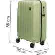 Walizka kabinowa SwissBags Tourist 55 cm zielony