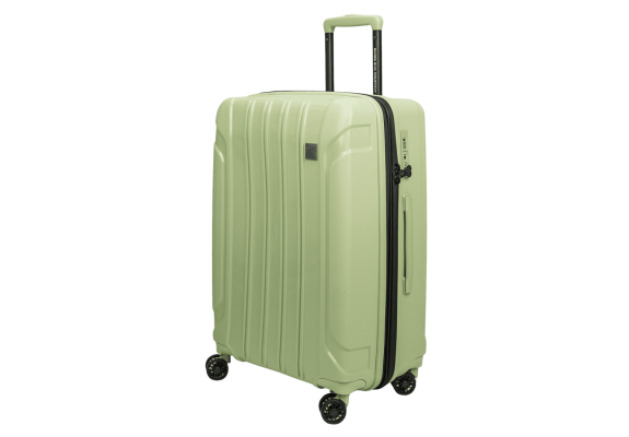 Średnia walizka SwissBags Tourist 65 cm zielony