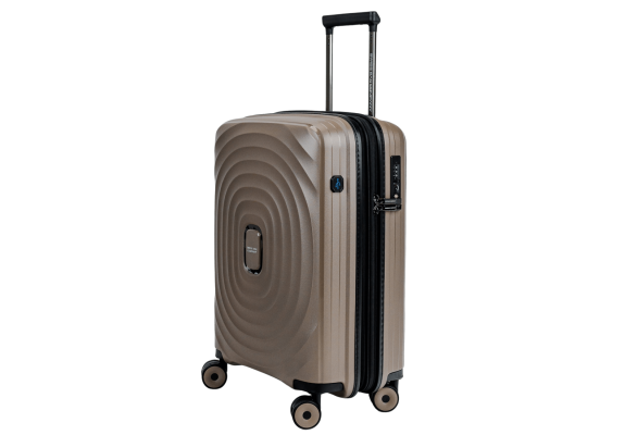 Walizka kabinowa SwissBags Echo 55 cm szampański