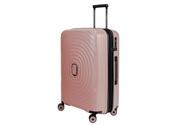 Średnia walizka SwissBags Echo 67 cm Różowy
