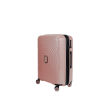 Średnia walizka SwissBags Echo 67 cm Różowy